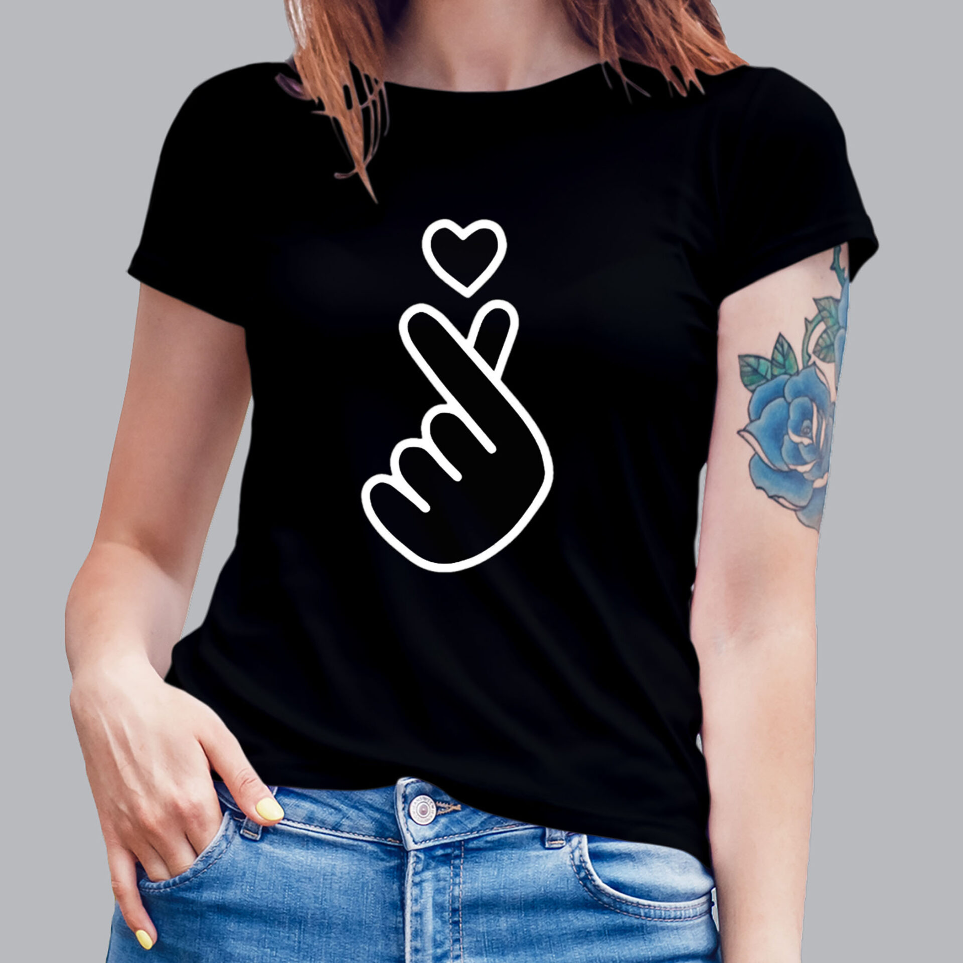 t-shirt mockup best view in gradiant