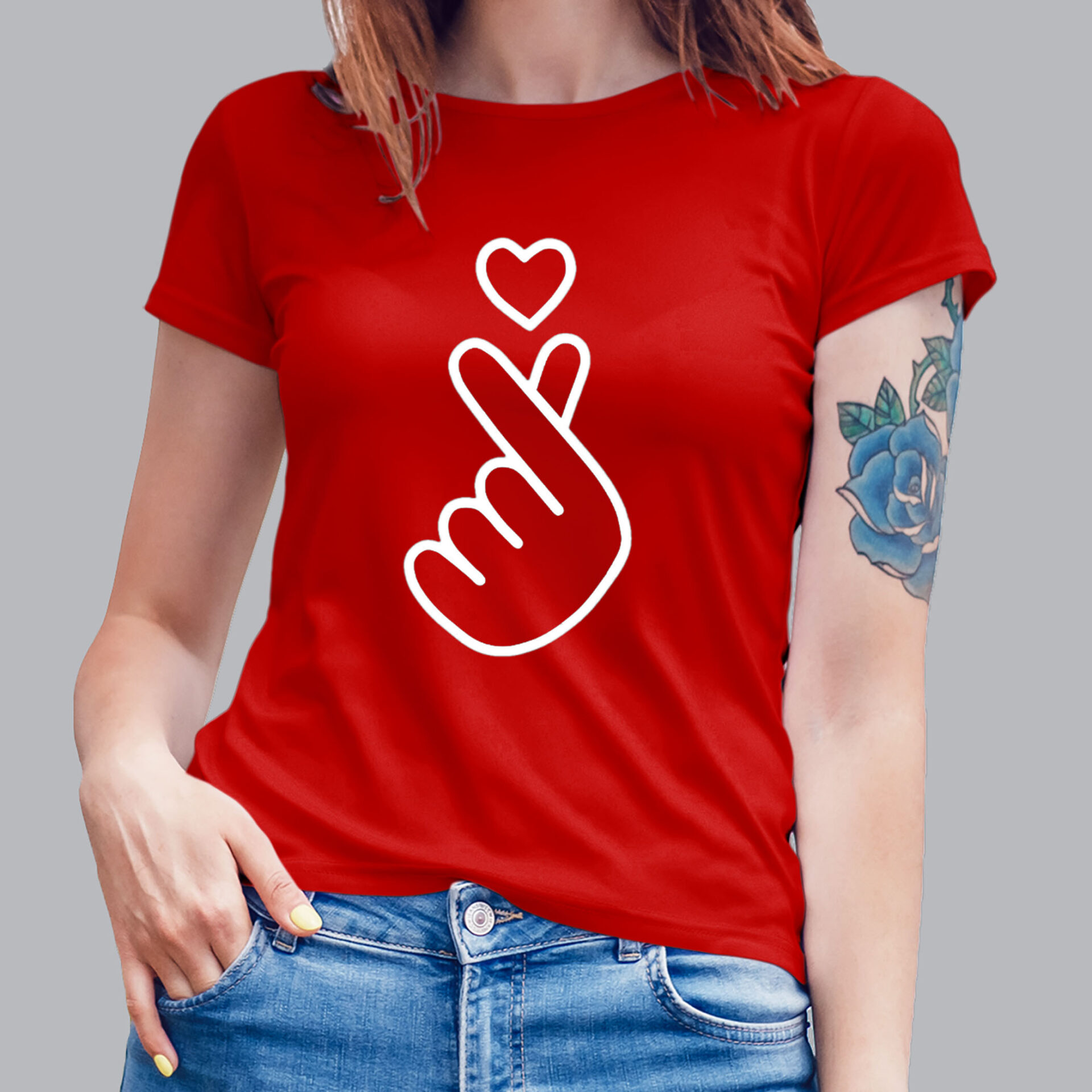 t-shirt mockup best view in gradiant