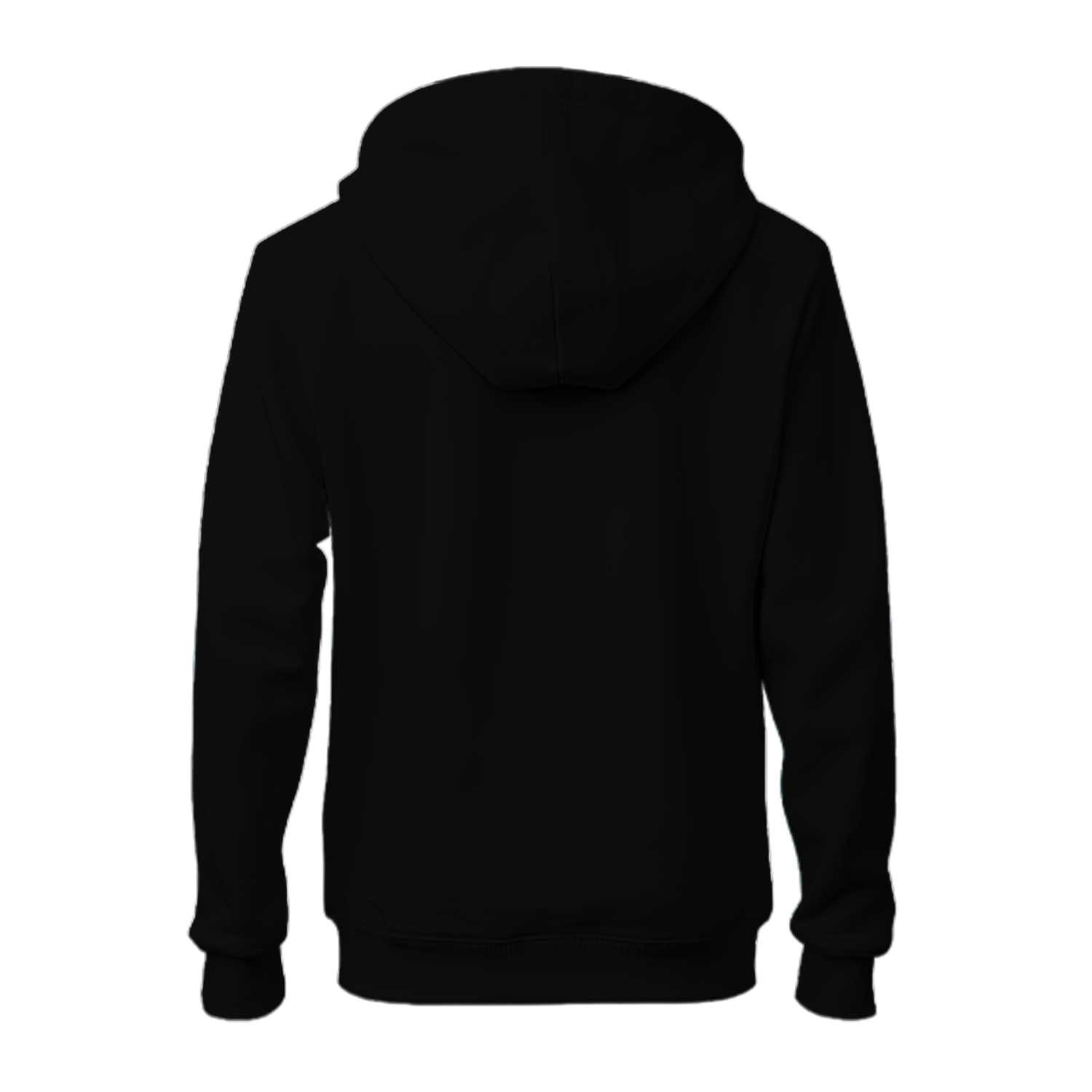 Black Hoodie Back