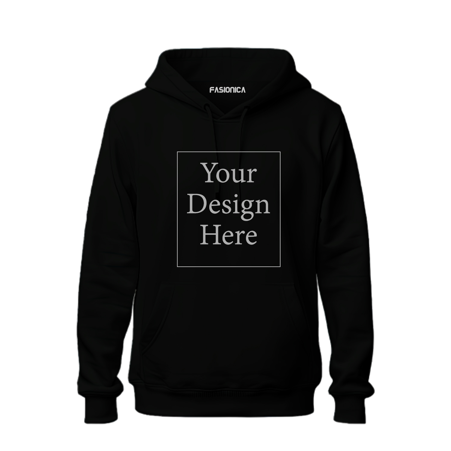 Black Hoodie Front
