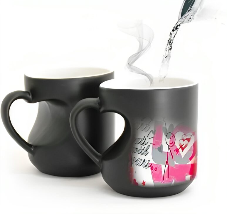 Heart Shape Magic Mug